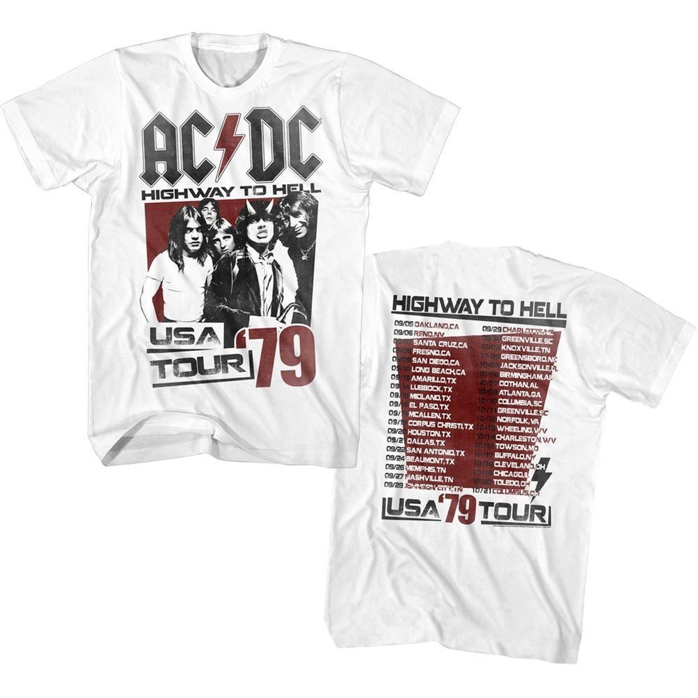ACDC – Highway To Hell Tour 79 – Short Sleeve – Adult – T-Shirt