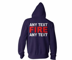 Personalized FireFighter Fire Department T-shirt Rescue Custom Any Text T-shirt