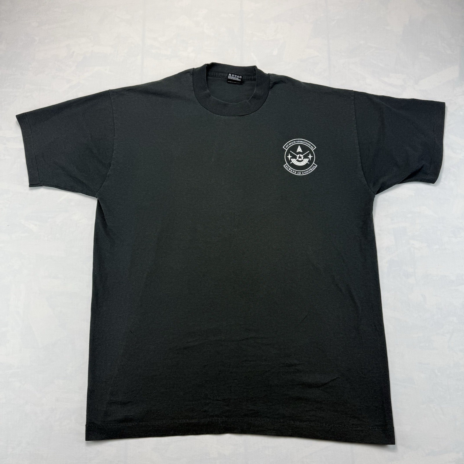 Vintage NASA Space Shuttle T Shirt USA Made Single Stitch XL Black gallery