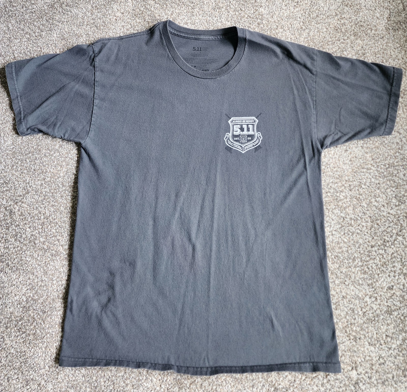 Lot of 3 - Pre-owned - 5.11 Tactical T-Shirt Men's Size Large - See Pics gallery