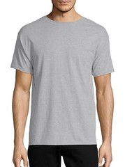 Hanes Men’s Heather Gray EcoSmart Short Sleeve T-Shirt Size 4XL