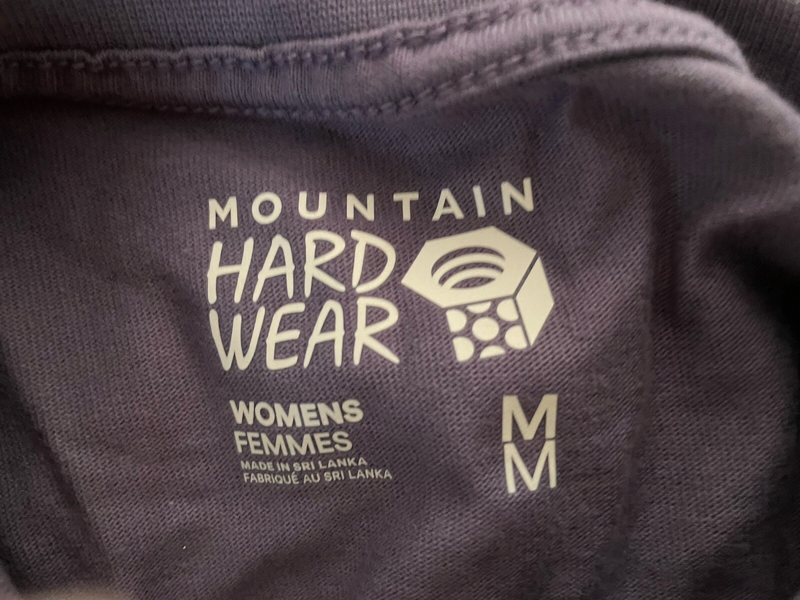 NWT Mountain Hardware T-shirt Base Camp Size Medium Long Sleeve Purple Hiking C1 gallery