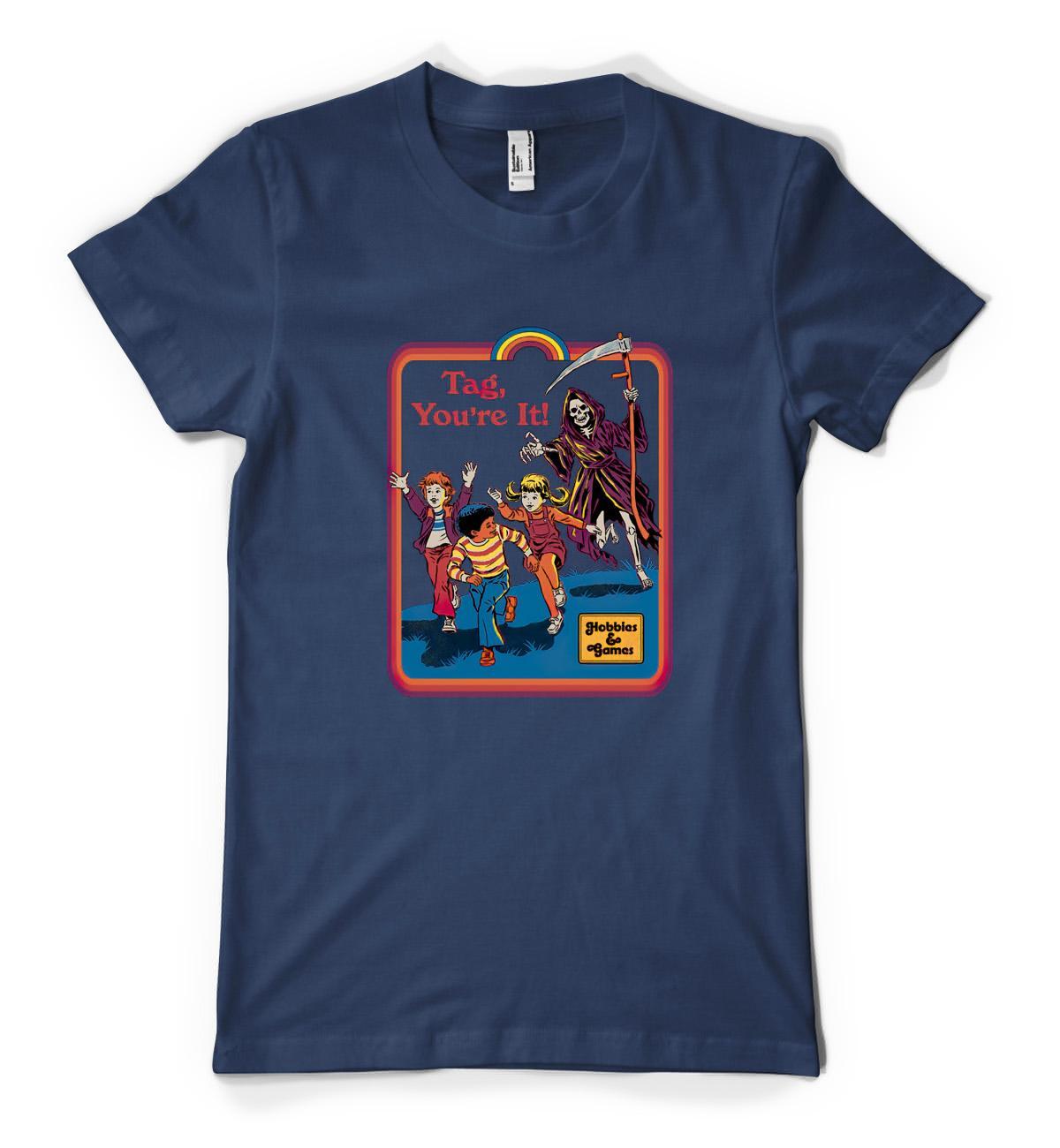 Tag Your It Grim Reaper Hobbies and Games Personalised Unisex Adult T Shirt gallery