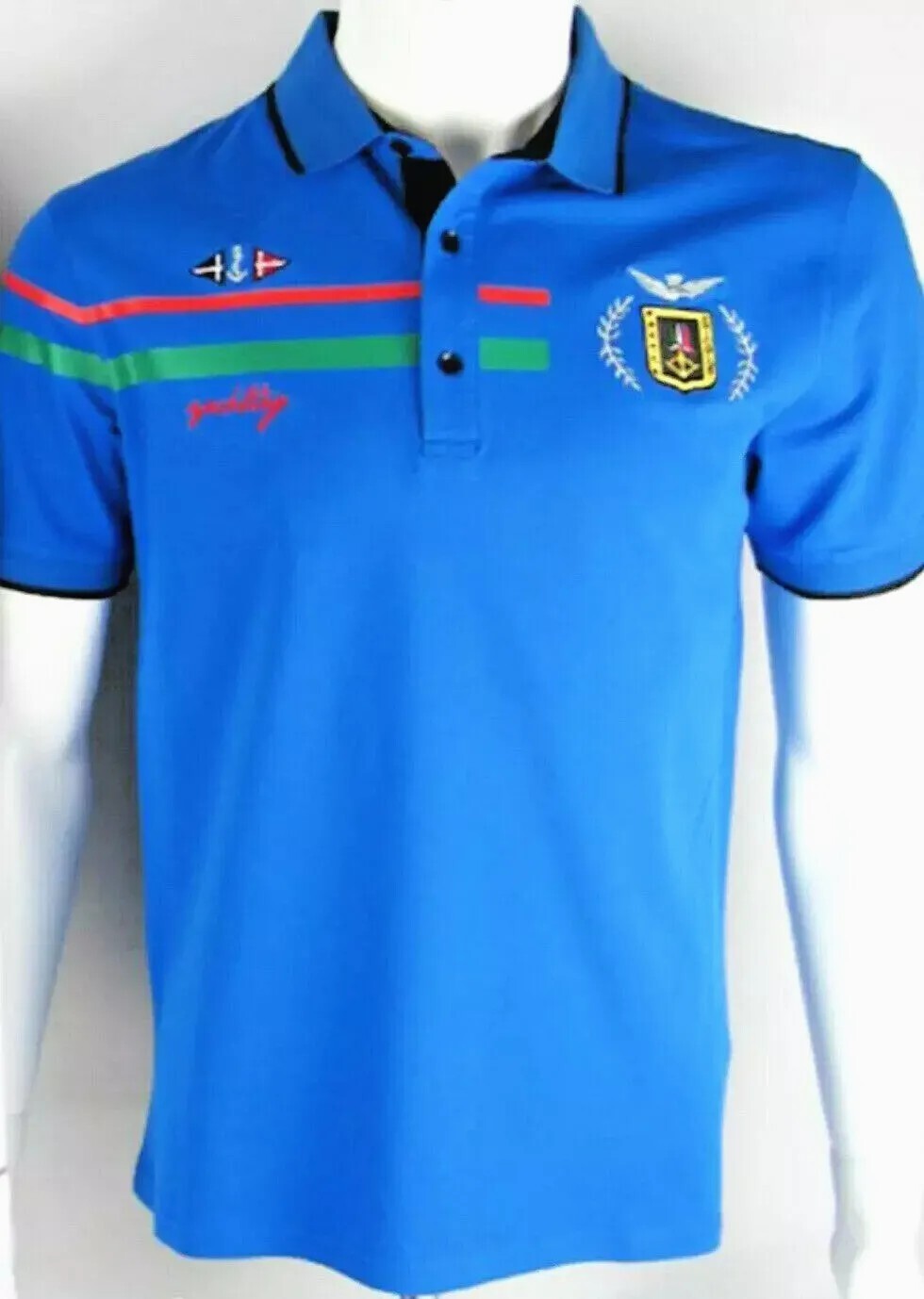 Men’s Premium Polo Shirt,Italian Style,Modern,Slim Fit,Spandex.M to XL.…E1.B gallery