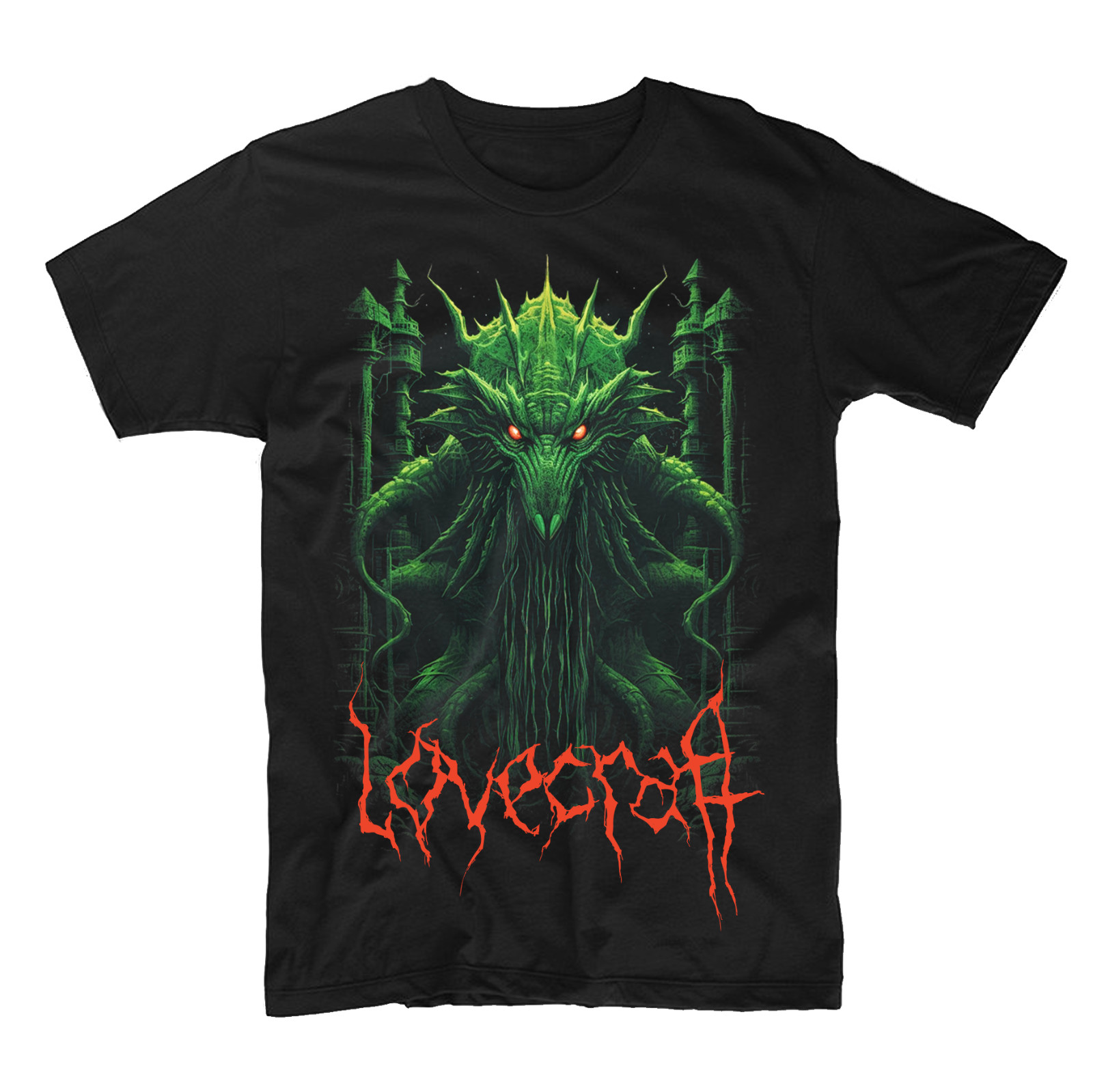 Lovecraft T-Shirt 180 GSM | Classic Fit 100% Cotton Men’s Women’s DTG Print gallery