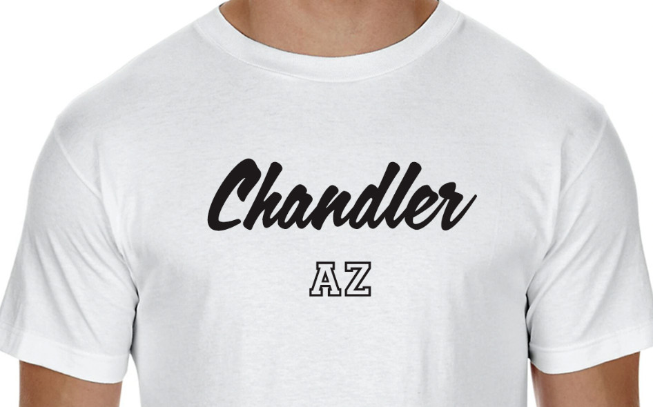 Chandler Arizona State Graphic T-Shirt Graphic Tee Unisex Apparel Custom Unisex gallery