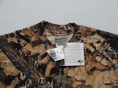 NWT Jerzees Outdoor M Pocket Tee Mossy Oak Forest Floor Camo T-Shirt