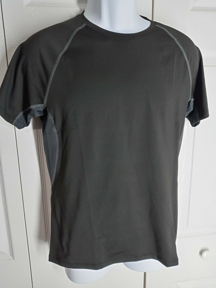 Audoc Junior 2 Pack Compression Shirts Cool Dry Athletic Workout Base Layers