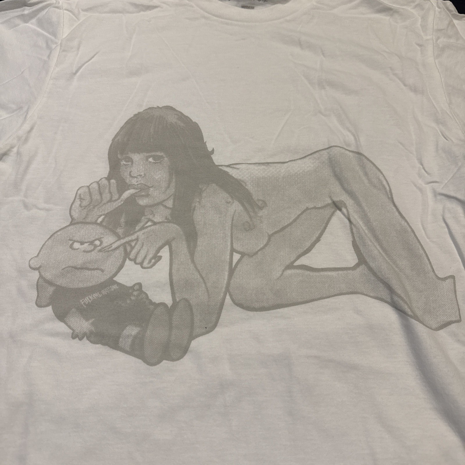 FuckingAwesome Skate Girl and Sk8 dude cartoon T- Shirt - RARE 🔥 Sold out gallery