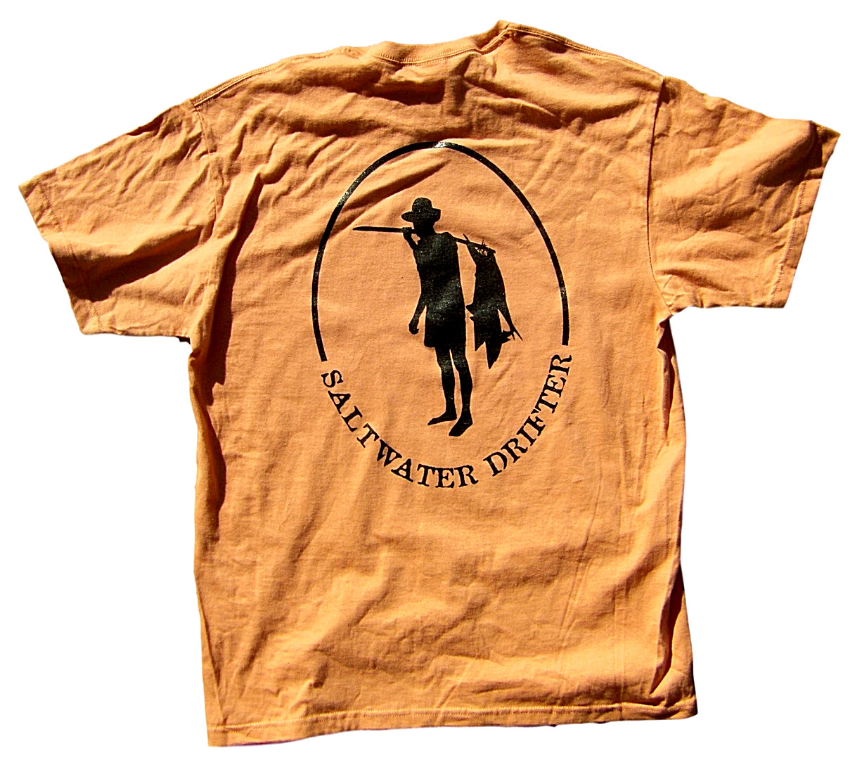 Caribbean Hobo T-shirt Saltwater Drifter Oval Key West fishing boating ocean gallery