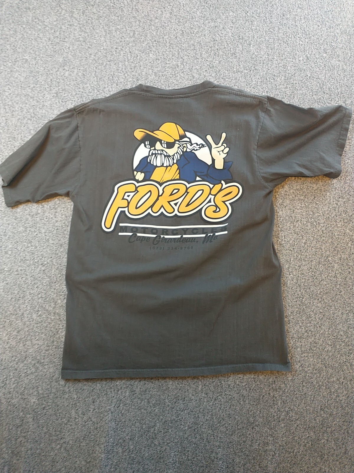 American Biker Open Roads Fords Motorcycles Cape Girardeau, Mo shirt Mens Medium gallery