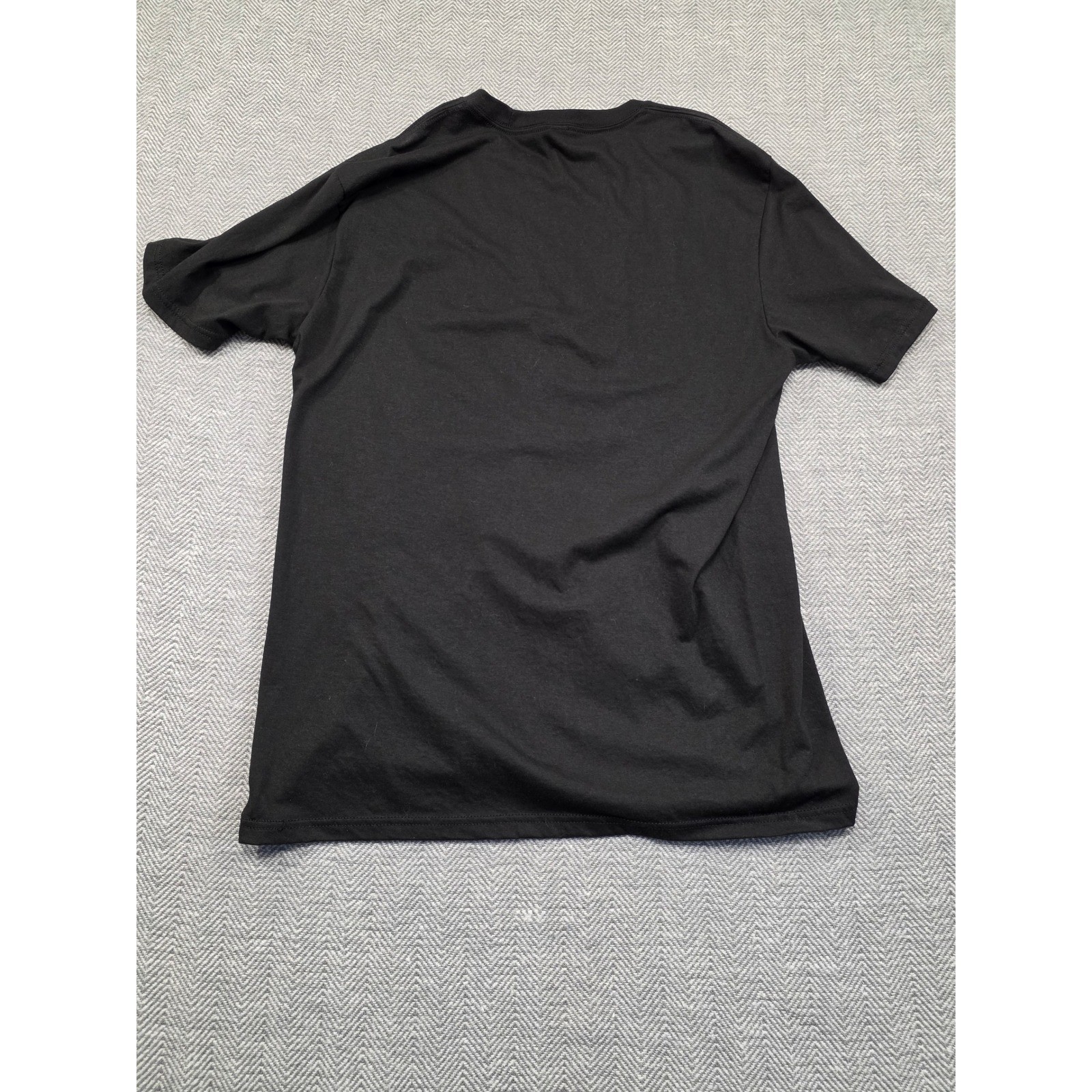 District Perfect Tri Tee Mens Large Black Short Sleeve Crewneck T-Shirt DM130 gallery