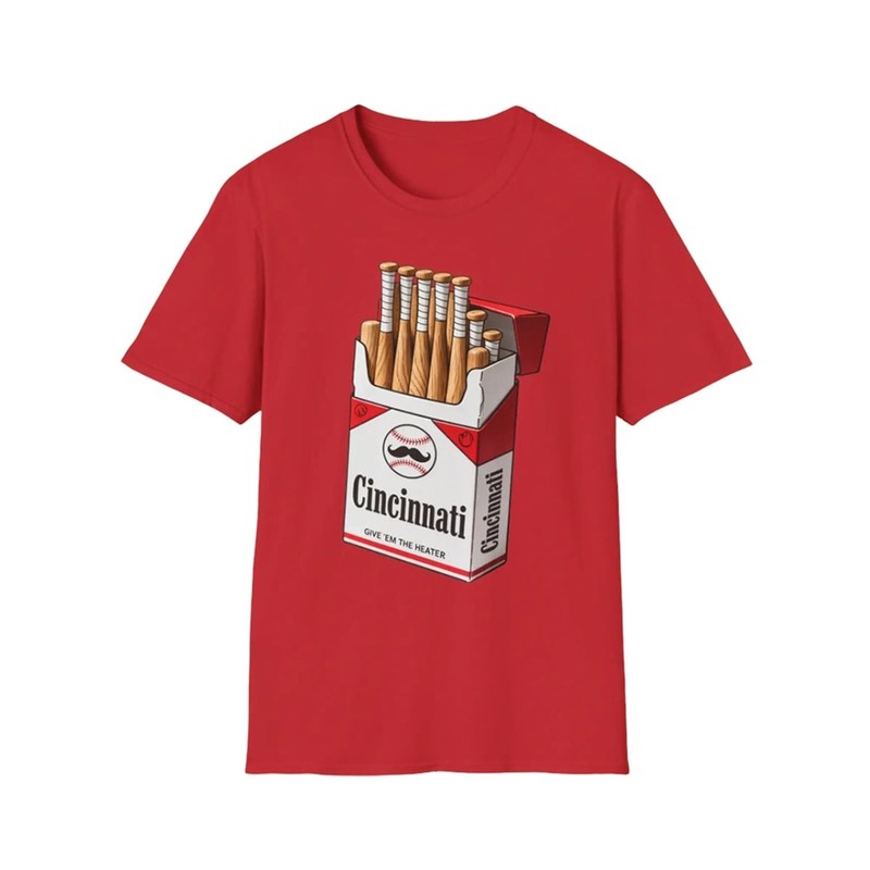 Cincinnati Baseball Bat Pack Shirt 2026 Size S to 5XL