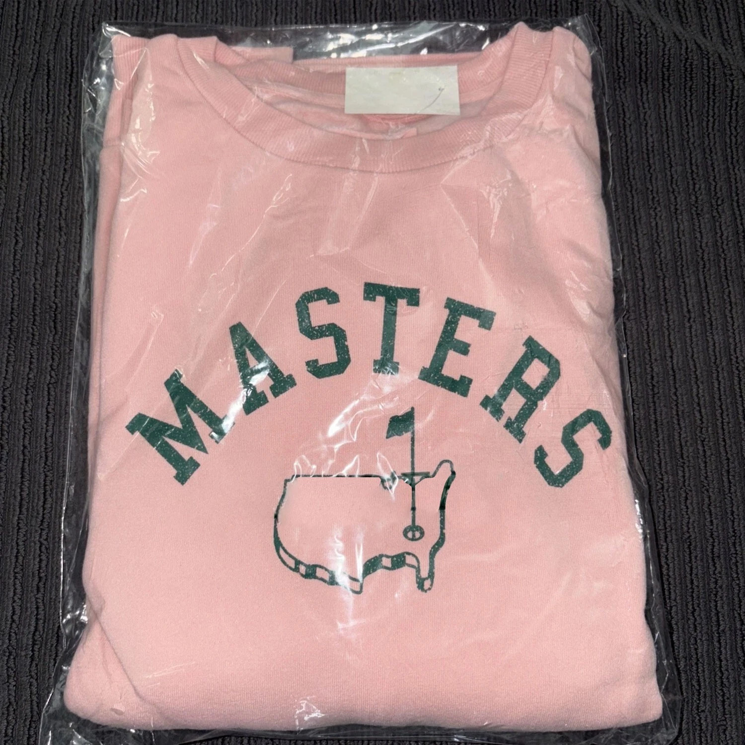 Masters Golf Crew Pink Reprinted T Shirt All Size S-5XL