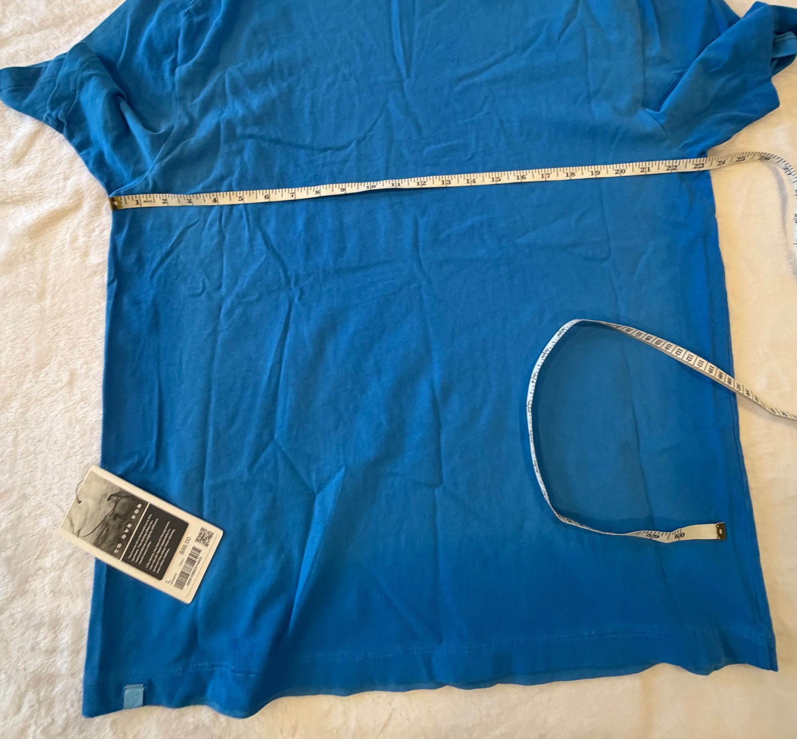 Lululemon Cotton Jersey T-Shirt FDAP Size Large Fade Dye Corn Flower Blue gallery