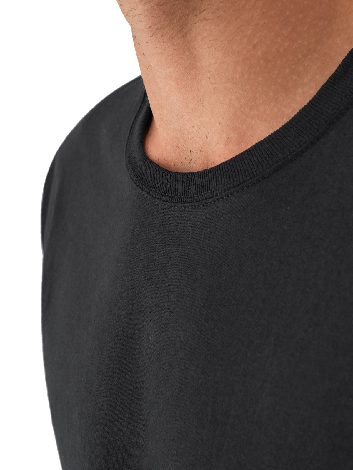 6 Pack Hanes Men's Value Pack Assorted T-Shirt Undershirts Size S-3XL NEW gallery