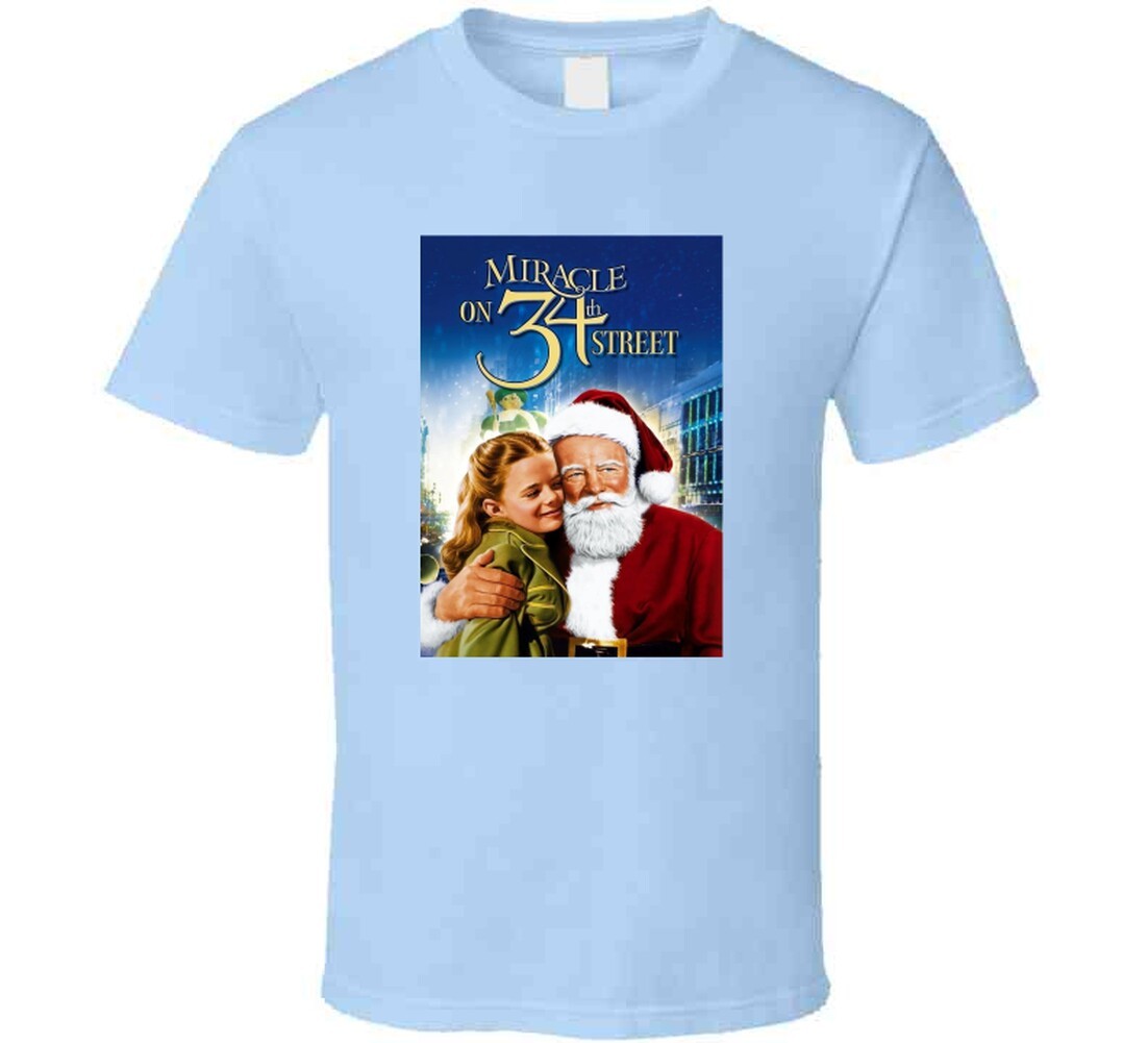 Miracle On 34th Street Movie Tee Classic Holiday Film T Shirt gallery