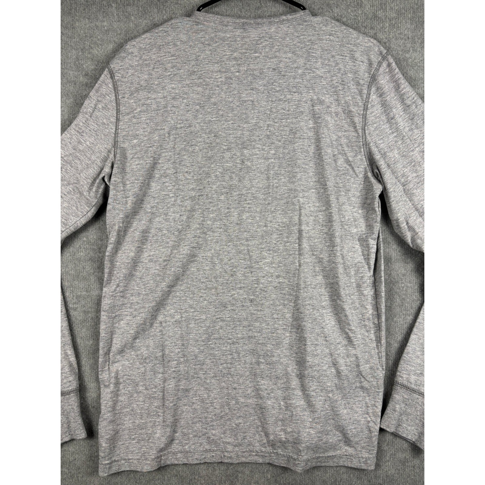 American Eagle Athletic Fit Long Sleeve Eagle Logo Tee Size M Grey Heather gallery