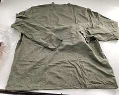 M Maelreg Men’s Long Sleeve Performance T-Shirt Olive Green Heather Size S