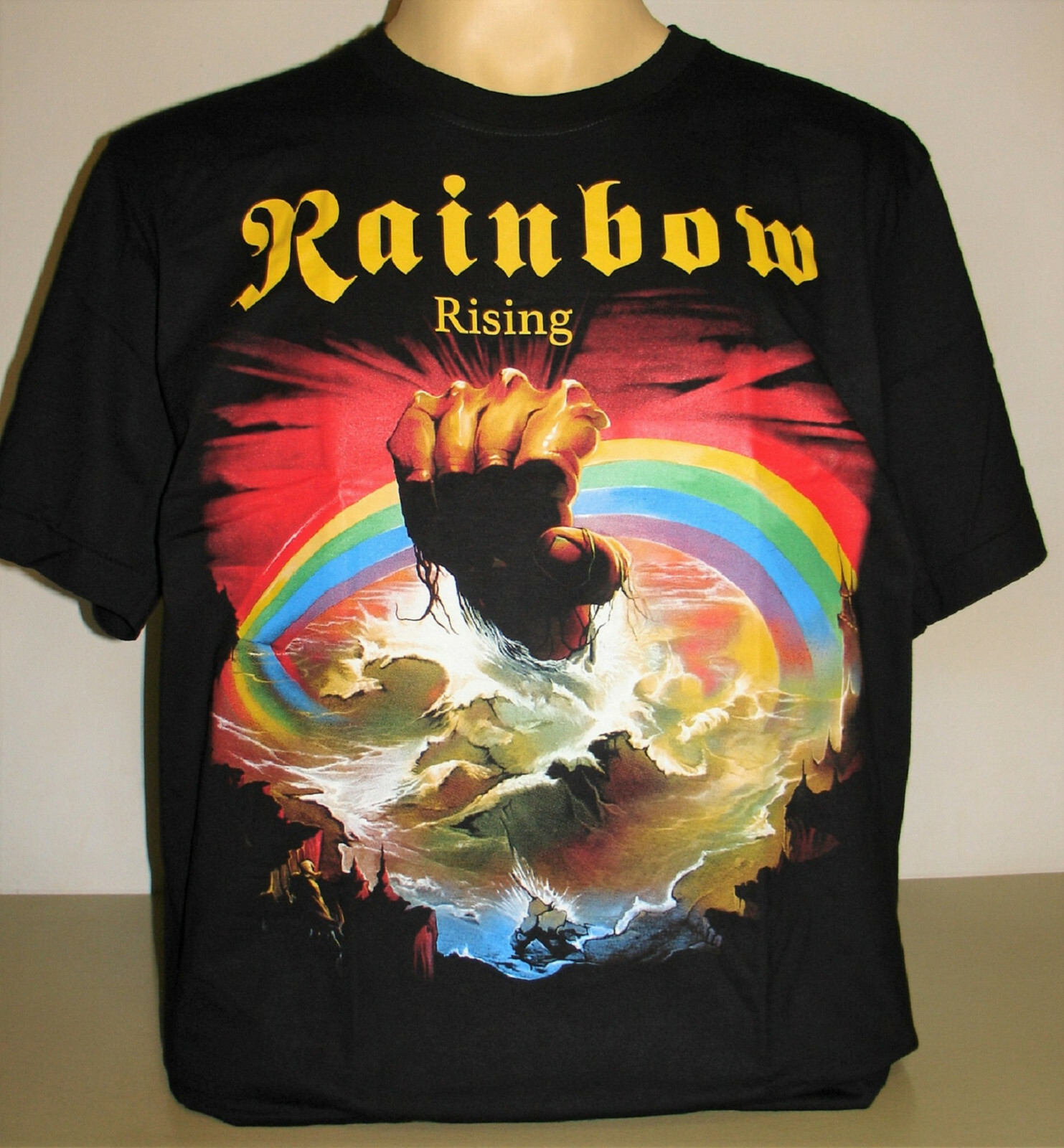 Rainbow Rising T-Shirt Size S M L XL 2XL 3XL New! Hard Rock Band Metal XXL XXXL gallery
