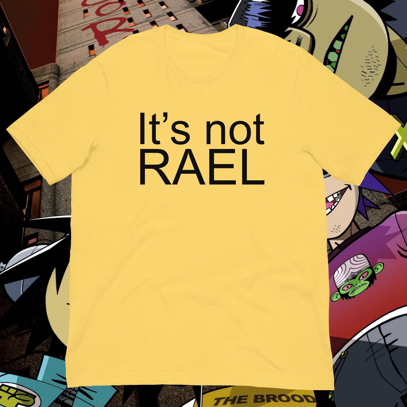 Gorillaz Russel Hobbs It’s Not RAEL Cosplay Shirt