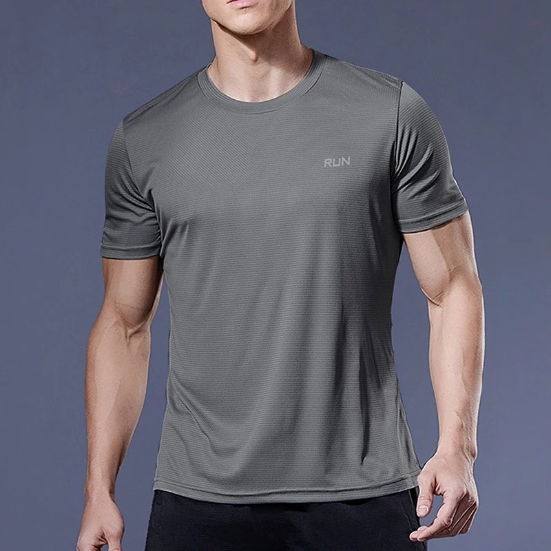 Men’s Quick Dry Sports T-Shirt – Running, Soccer Jersey, Gym Fitness Compression gallery