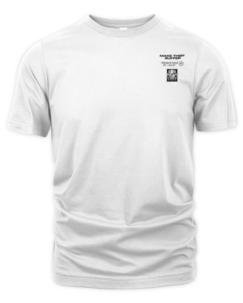 Make Them Suffer Weaponized Shirt gallery