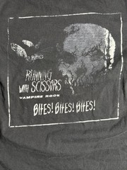 Goodfellow & Co Men’s Black Graphic Tee M Running With Scissors Skull Vampire