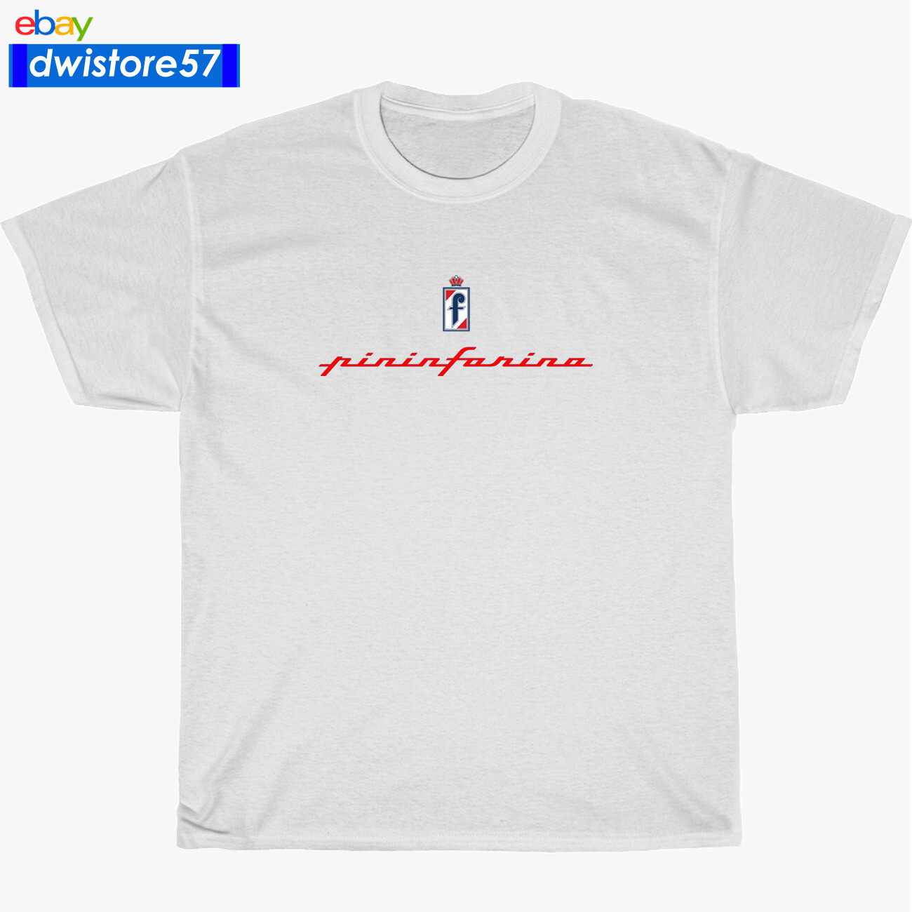 New Shirt Pininfarina Racing Car Logo Black/Navy/White/Grey Men's T-Shirt S-5XL gallery