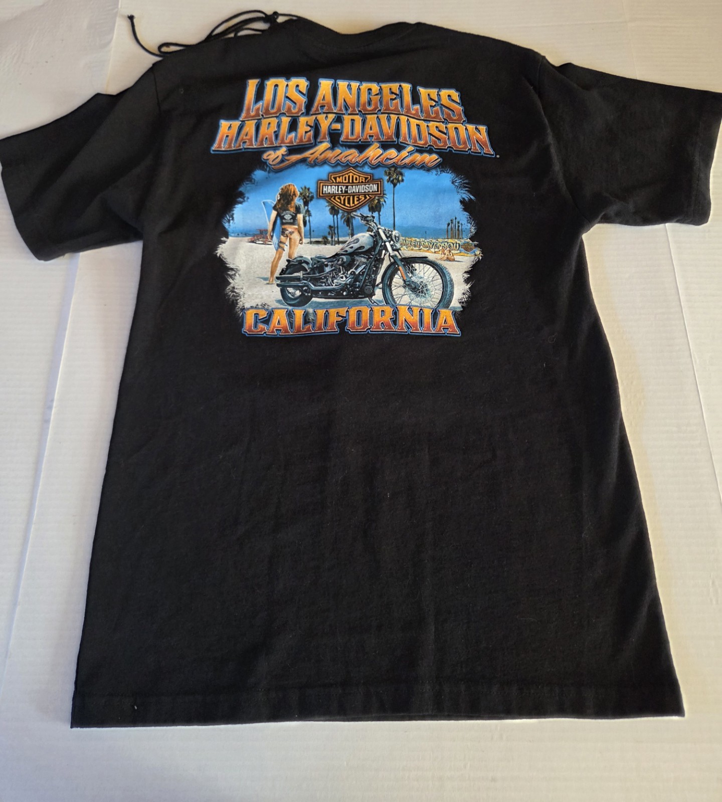Harley Davidson Lace Up Shirt Size M gallery