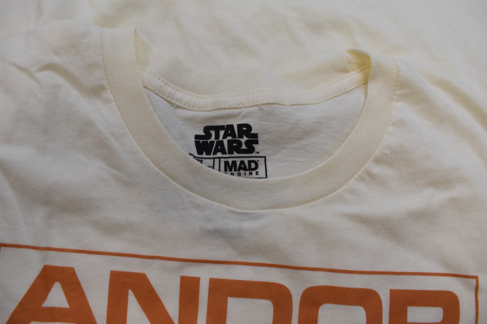 Star Wars Mens Andor Star Destroyer Ivory T-Shirt News S, XL, 2XL, 3XL gallery