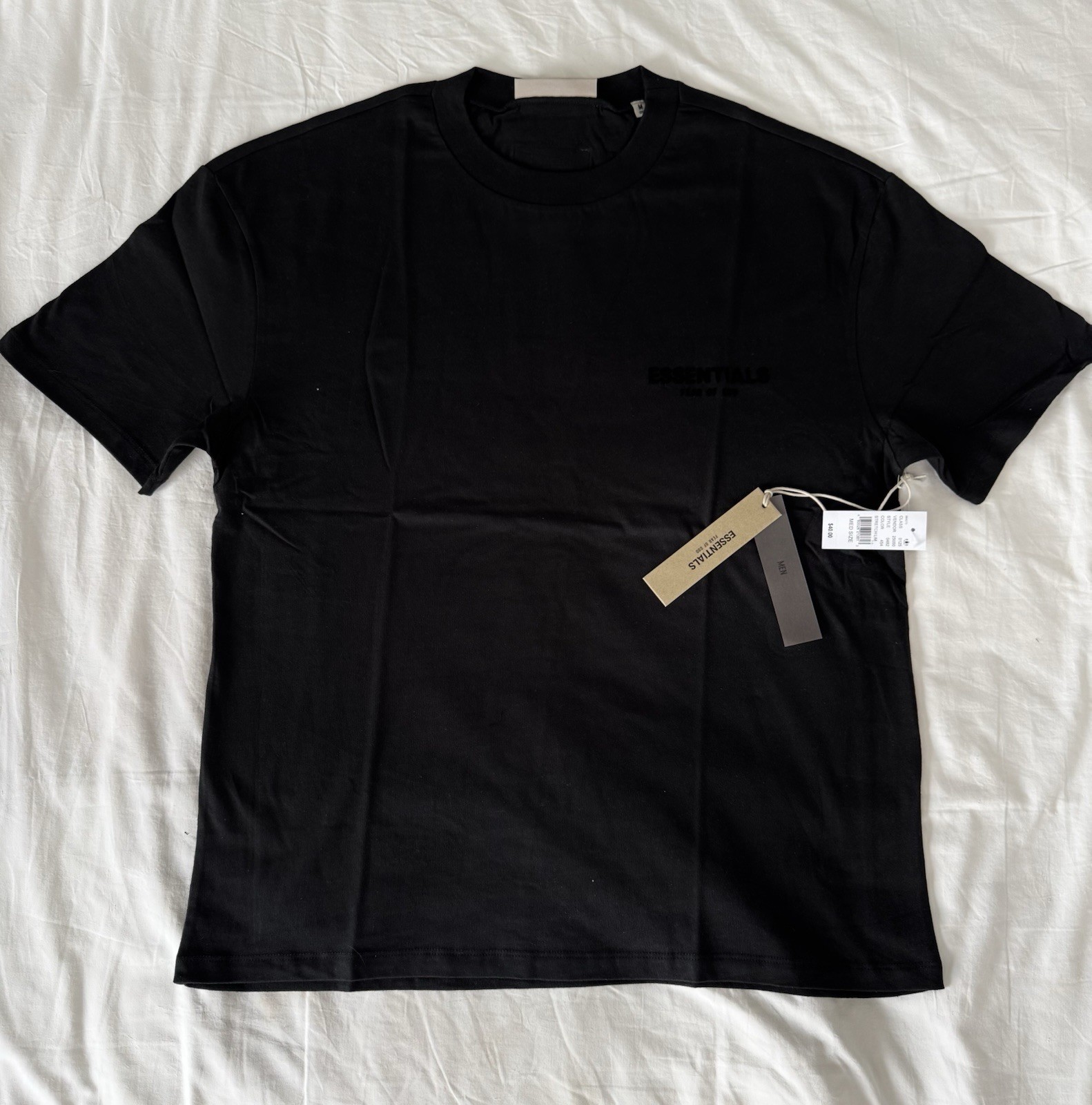 Fear of God Essentials Original Authentic Logo T-Shirt Men’s Streetwear Tee gallery