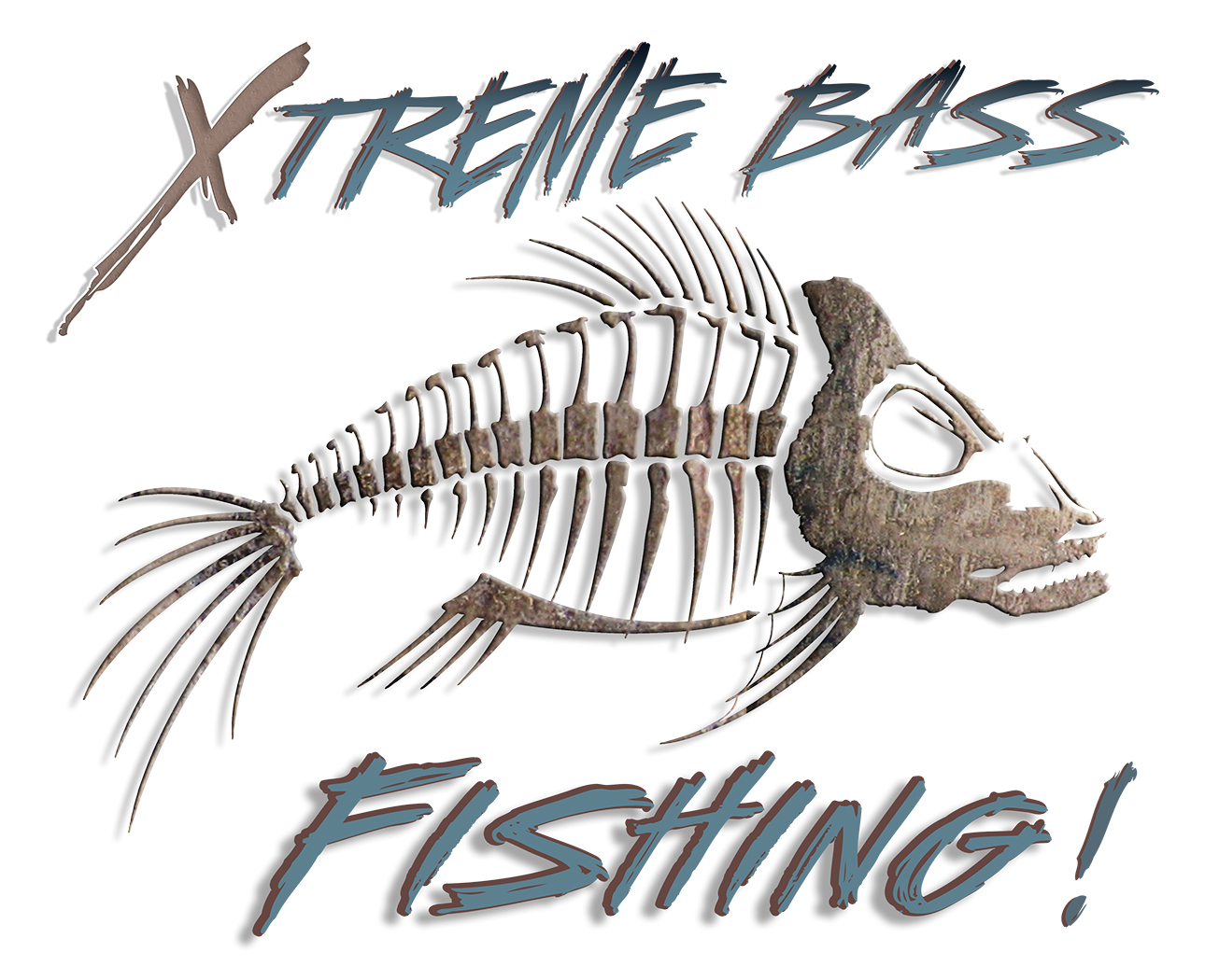 Bass fishing t shirt,bass skeleton,reel,lure,crankbait,fish bones,dixie,rebel gallery