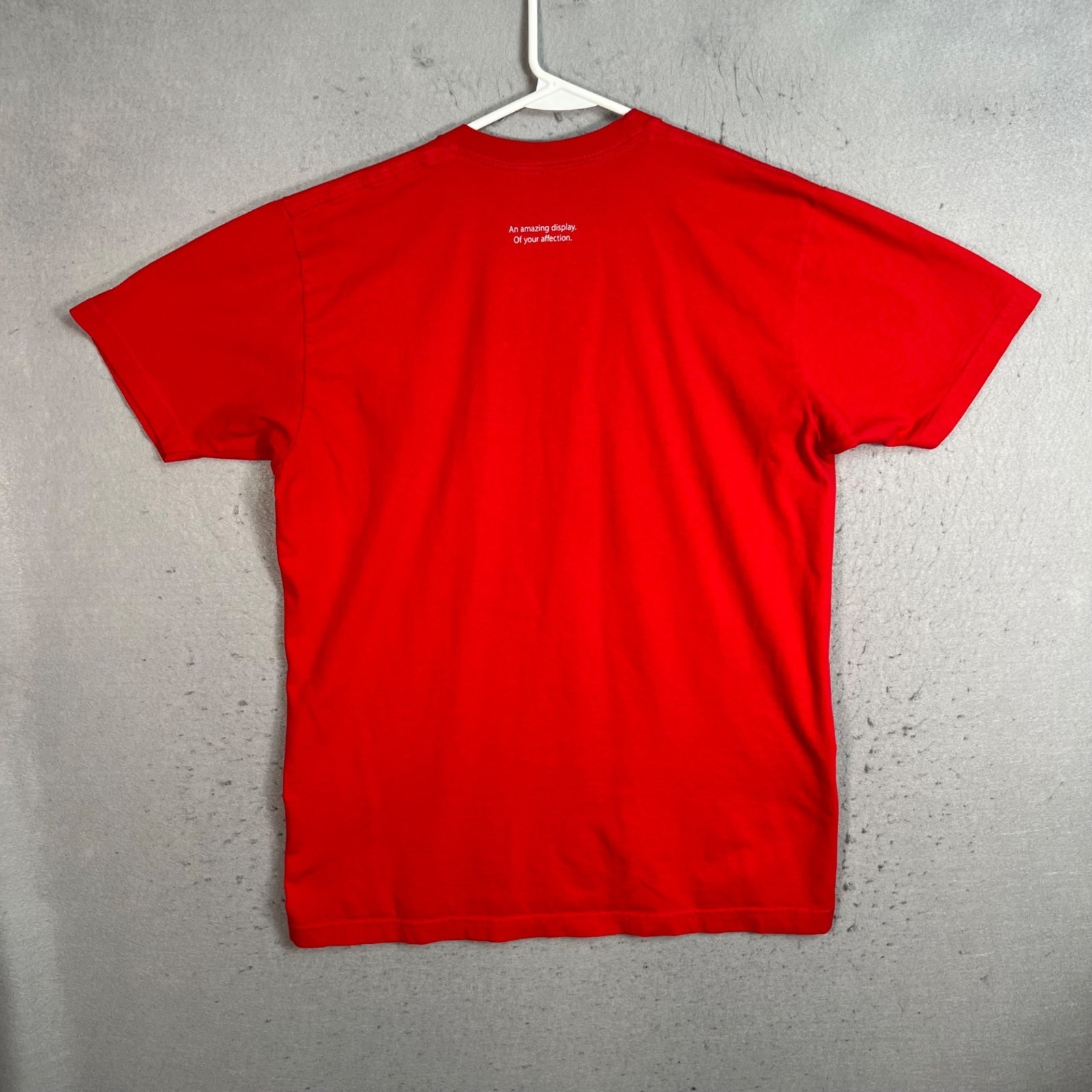 Apple iMac Computer Promo Employee Red T-Shirt Size Large gallery
