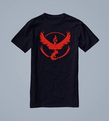 Pokemon Go Team Valor red T shirt