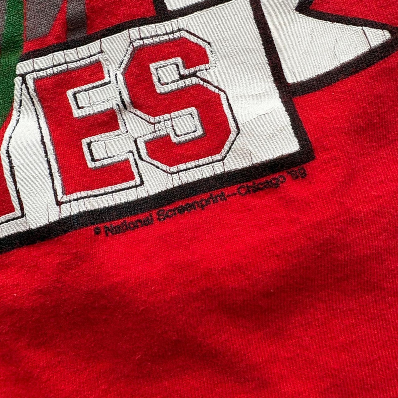 1989 Red Ohio State Buckeyes Tank Top gallery