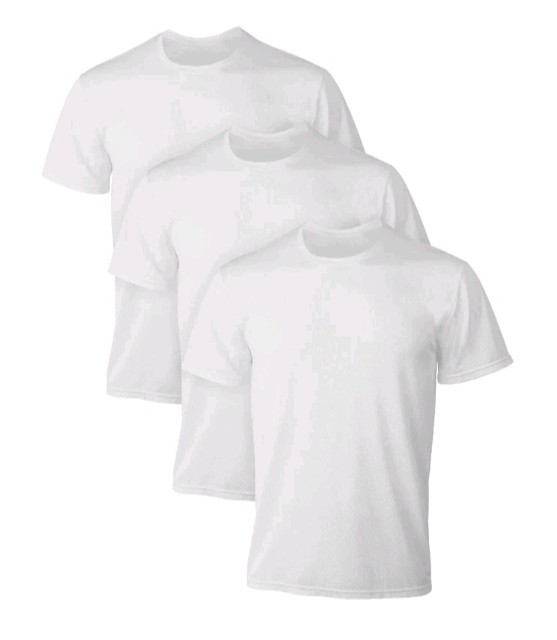 Hanes Men's X-Temp All Day Breathable Mesh Crewneck Undershirts 3-Pack XL gallery