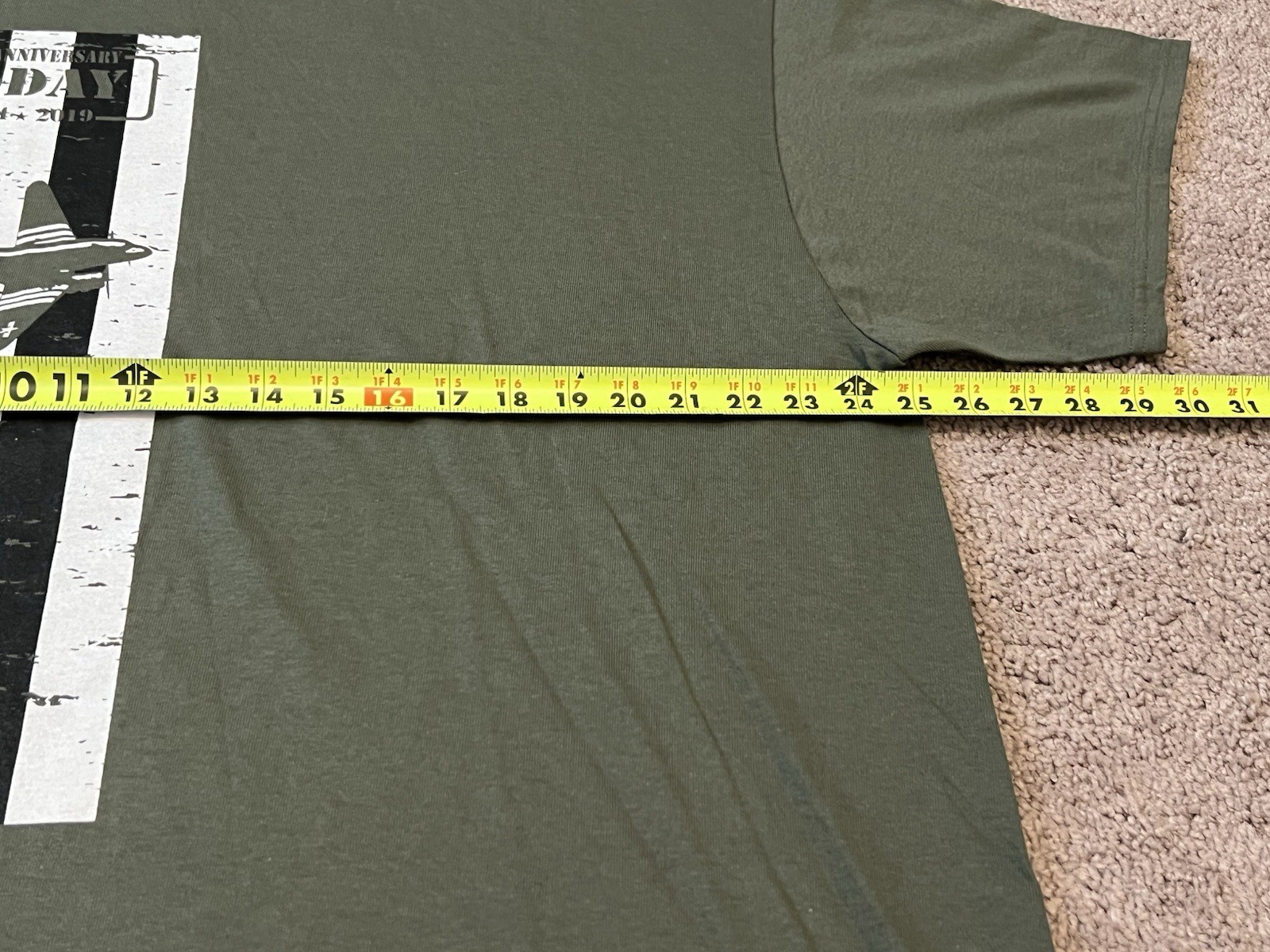 D-Day 75th Anniversary T Shirt Size 2XL War, World Hero Veteran Military gallery
