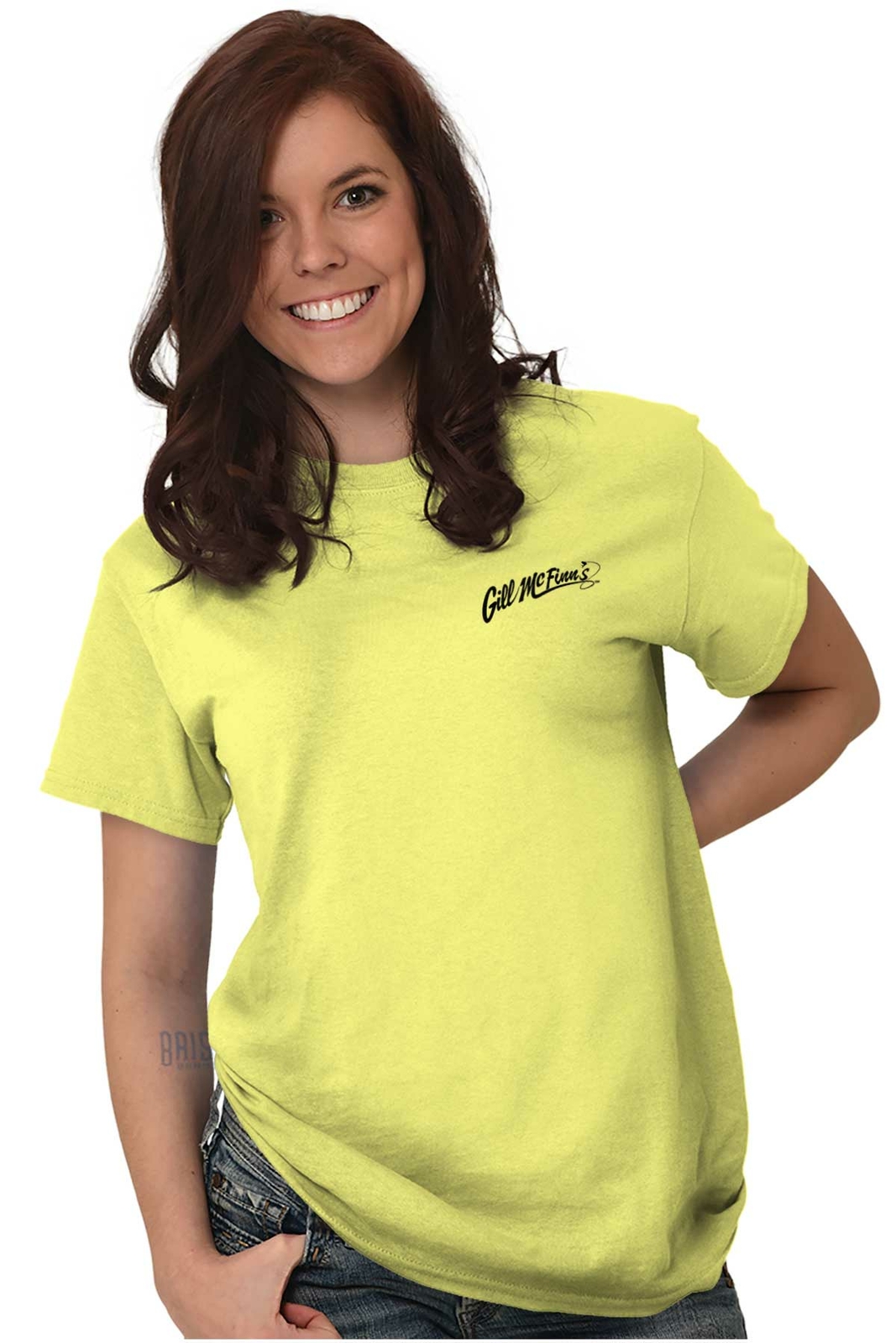 Gill McFinns Paddlefish Fishing Fisherman Womens or Mens Crewneck T Shirt Tee gallery