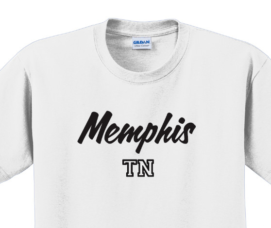 Memphis, Tennessee State T-Shirt Short Sleeve Graphic Tee Unisex apparel gallery