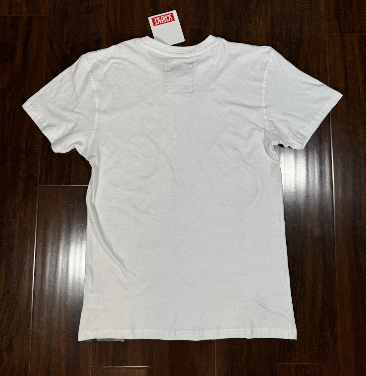 REASON Scarface Tony Montana Old English Shirt White Men’s Size L *NEW* gallery