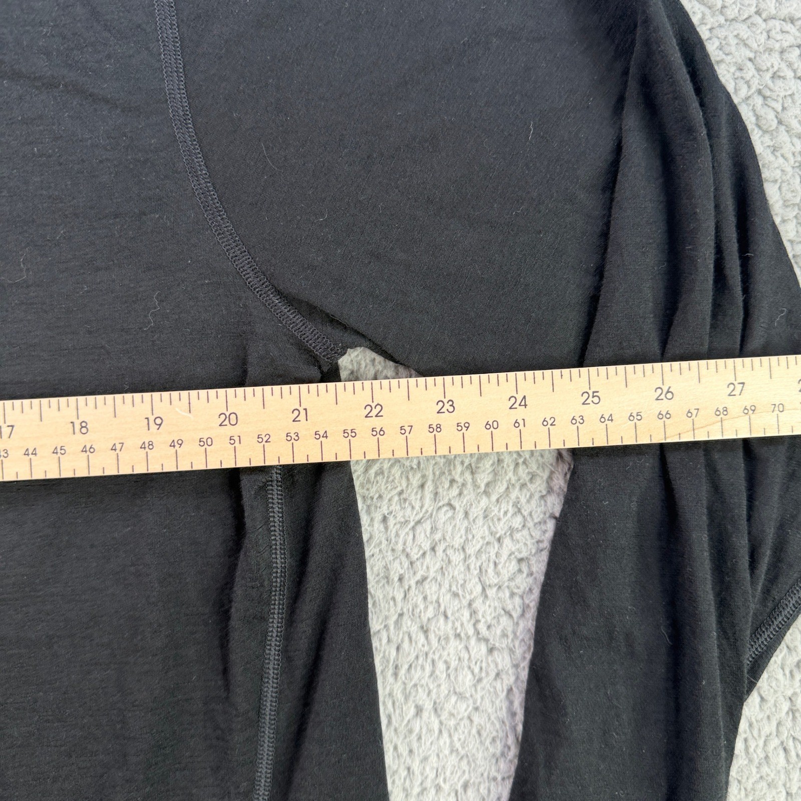 Smartwool Base Layer Mens XL Black Merino Wool Long Sleeve Crew Neck Shirt gallery