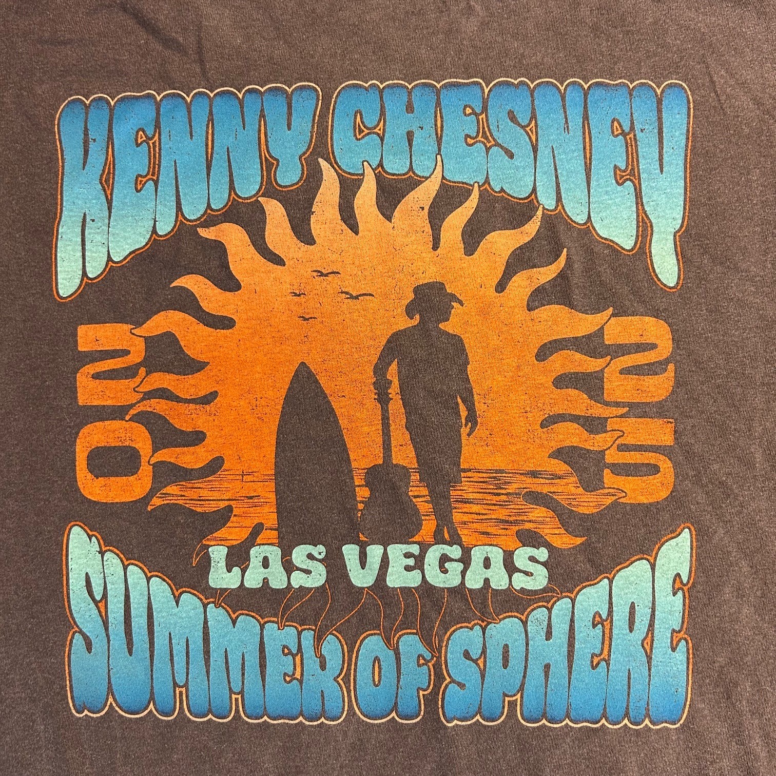 Kenny Chesney Concert T-Shirt Sphere Size XL 2025 Sun NEW Las Vegas Country Tour gallery