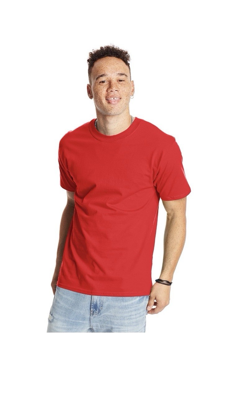 Hanes Unisex Beefy-T T-Shirt Stylish T Shirt Casual Plain T-Shirt - 5180 gallery