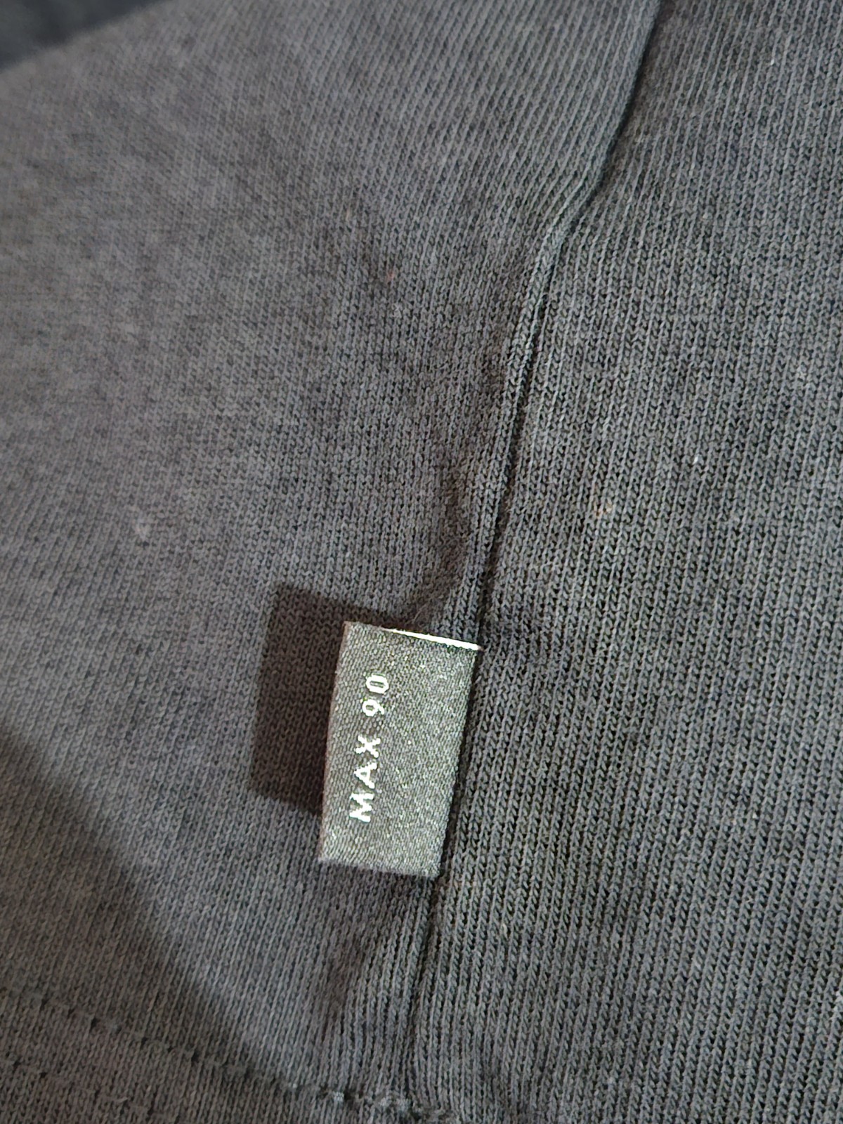 Nike The Nike Tee Black Cotton Knit Logo Crew Neck Long Sleeve Men's XL DO7390 gallery
