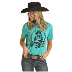 Rock & Roll Cowboy® Men’s Turquoise Dale Brisby Graphic Tee RRUT21R0J3