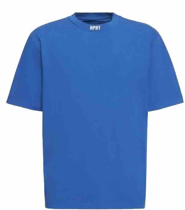 HERON PRESTON Embroided Logo Neck T-shirt Size Large GENUINE RRP £200 #E2