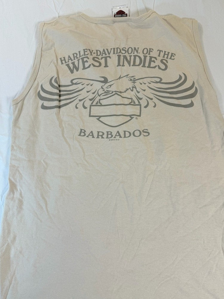 Harley Davidson RK Stratman Sleeveless Graphic Tee Size Barbados 2007