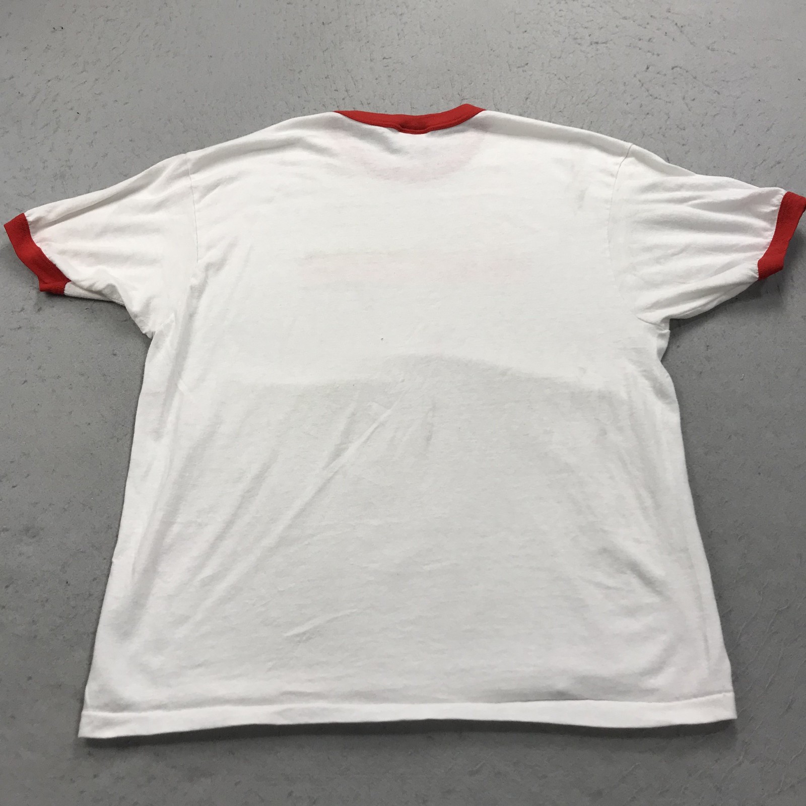 VINTAGE Santa Clara Vanguard Shirt Mens XL Drumline Single Stitch Ringer 80s gallery