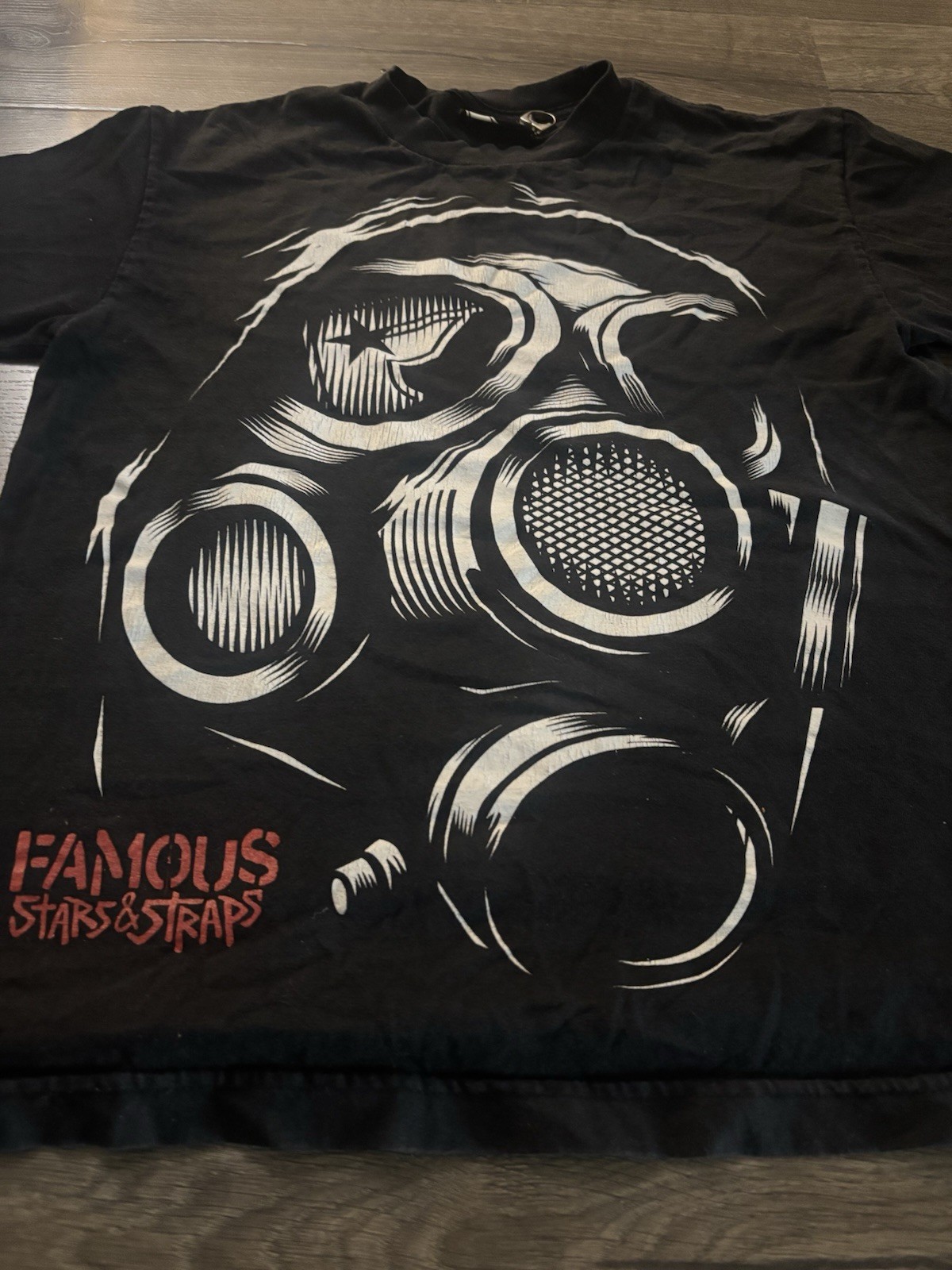 Famous Stars & Straps Men’s Black Graphic Logo Crew Neck Short Sleeve T-Shirt M gallery